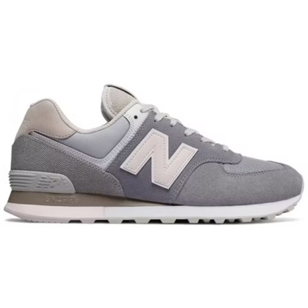 New Balance 574 ML574BSG Classic Surf Gunmetal Suede Sneakers Womans Size 10.5